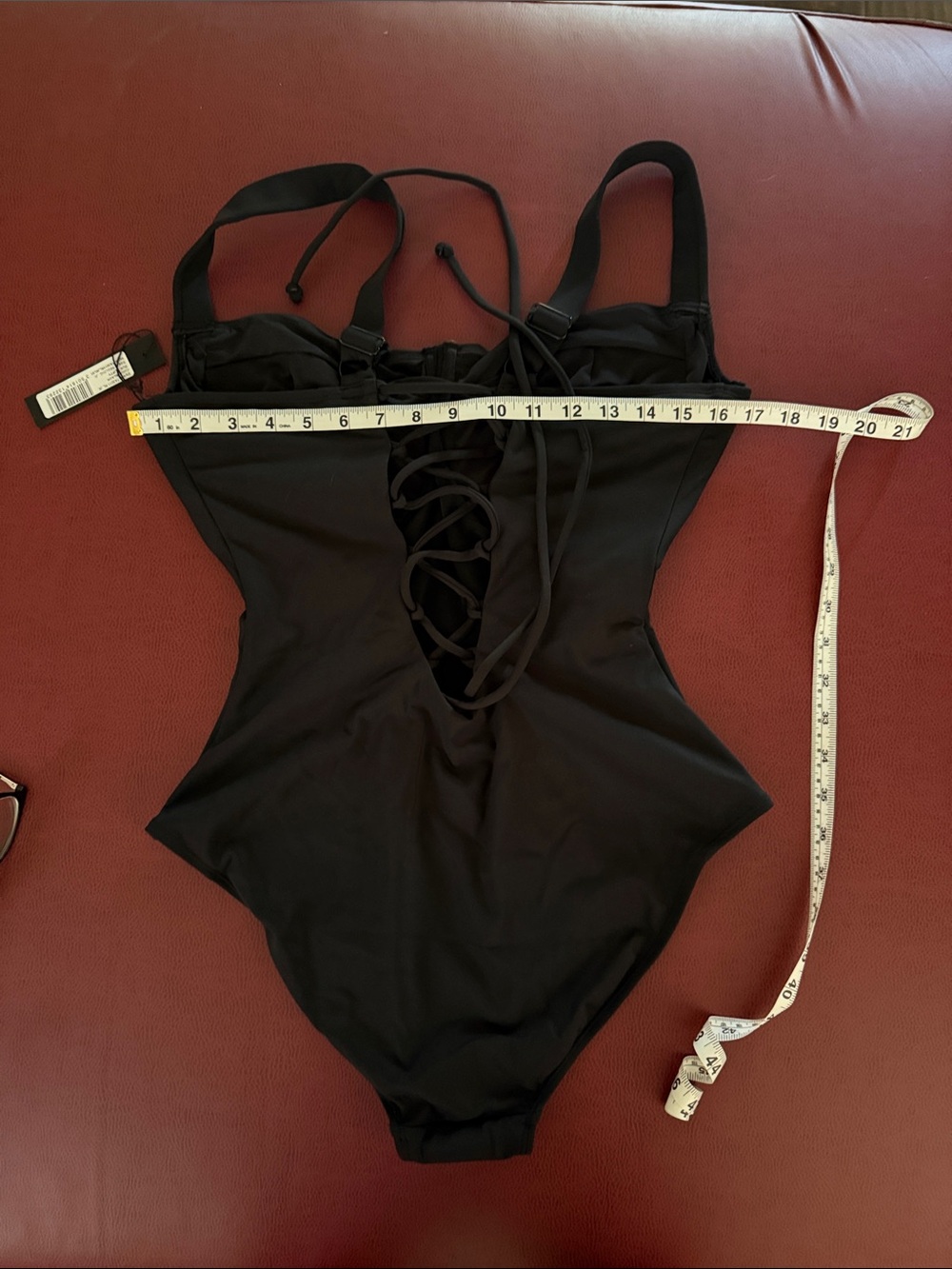 TA3 Lifty Black Underwire One Piece Swimsuit Size Large Reg/Long J/K Cup NWT - Picture 4 of 10